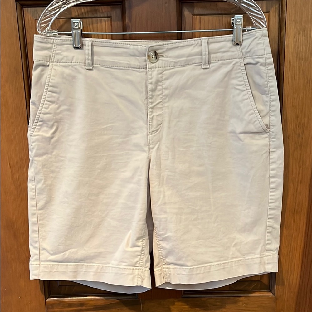 Loft Washed Twill Bermuda Short
